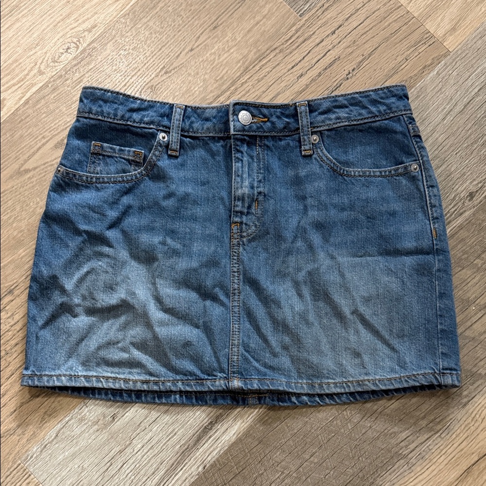 Wild Fable Denim Mini Skirt - Blue